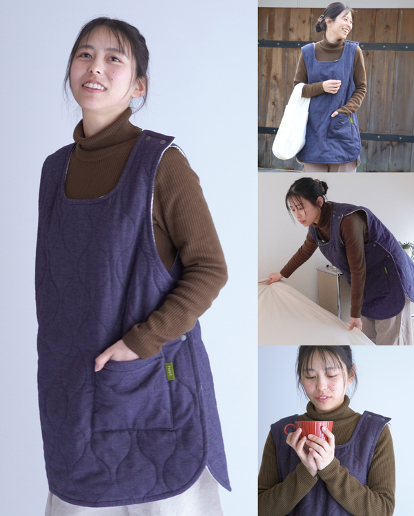 播州織エプロンベスト